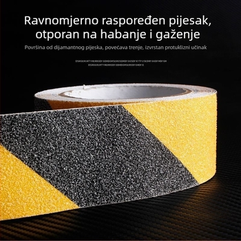 Mat protivklizna traka za stepenice, snažna samoljepljiva traka za pločice i pod, vodootporna
