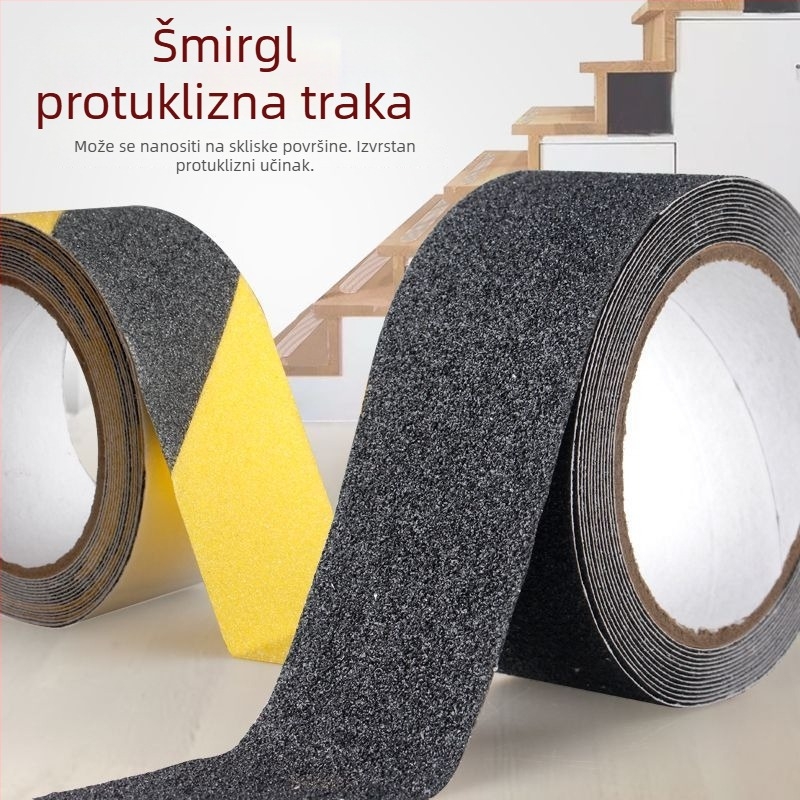 Mat protivklizna traka za stepenice, snažna samoljepljiva traka za pločice i pod, vodootporna