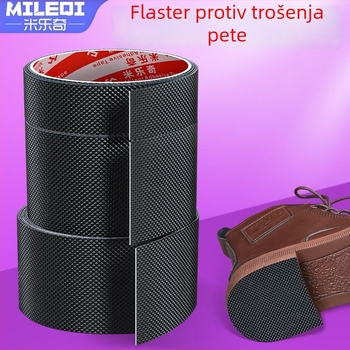 Protuklizna gumena traka za podnu kupaonicu s mrežastim uzorkom, samoljepljiva, debljina 0,75 mm