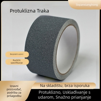 Protuklizna podloga za stepenice s dijamantnim zrnom, otporna na habanje, visoka trenja, PVC samoljepljiva podloga