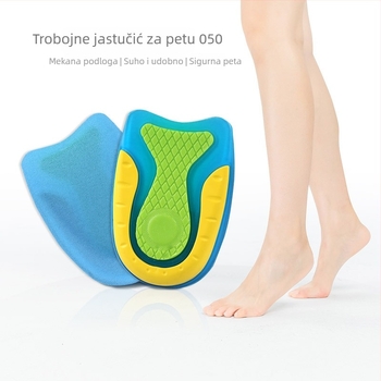 Peta podložak s polovičnim dizajnom, TPE materijal, apsorpcija udara, unisex, za tenisice, casual i tople cipele