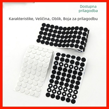 Okrugle prozirne silikonske podloške za stopala, samoljepljive, protuklizne, za kućne ljubimce, marka: Towo