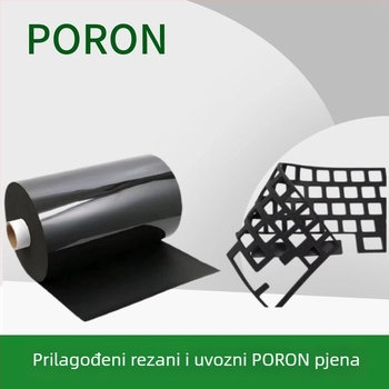 Poron set podnih podlaga s apsorpcijom udara za elektroničke uređaje | visokoelastična pjena, protuklizni, smanjenje buke | Brand Inoue Rogers | Šifra SH113