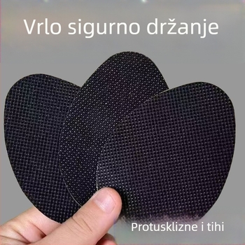Polukružni silikon anti-slip uložak za sportske tenisice, otporan na habanje, deblji, tih