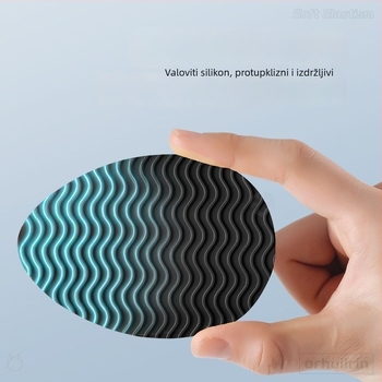 Polukružni silikon anti-slip uložak za sportske tenisice, otporan na habanje, deblji, tih