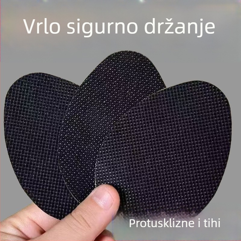Polukružni silikon anti-slip uložak za sportske tenisice, otporan na habanje, deblji, tih