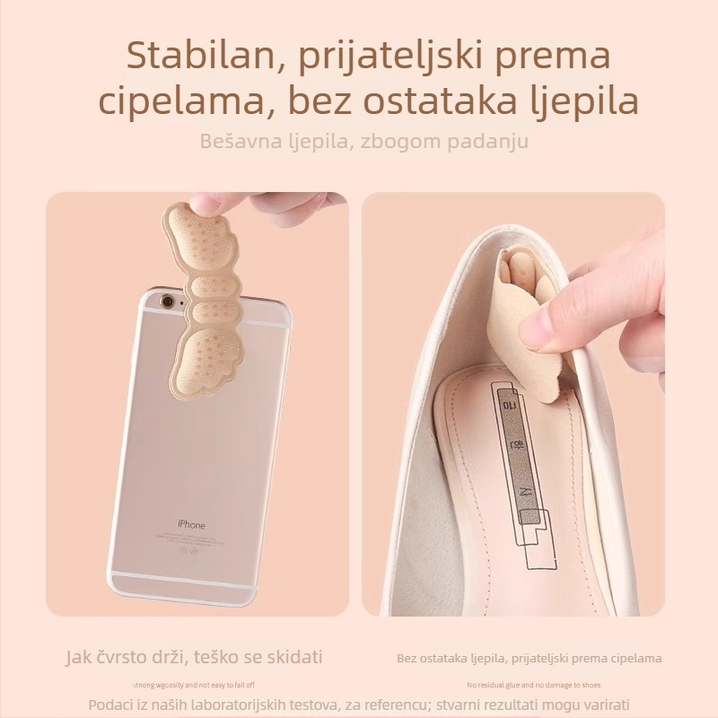 Jastučići za petu protiv klizanja i trenja, ulošci za visoke pete, sve sezone, brend Friendly