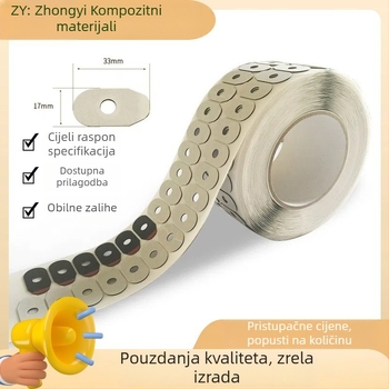 Spužvasti protuklizni naljepnica za naočalne leće, snažno prianjanje, sprječava pomicanje