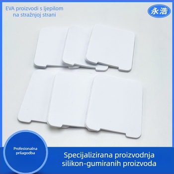 EVA pjena jastučić za stopala – samoljepljiv, četvrtasti jastučić, dvostrano ljepilo, ublažavanje udaraca, protuklizno