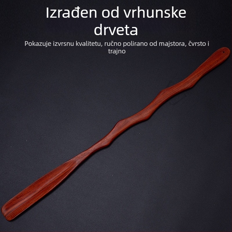 Shoehorn od mahagonija - suvremeni minimalistički stil, drveni materijal, brend Condensed flower