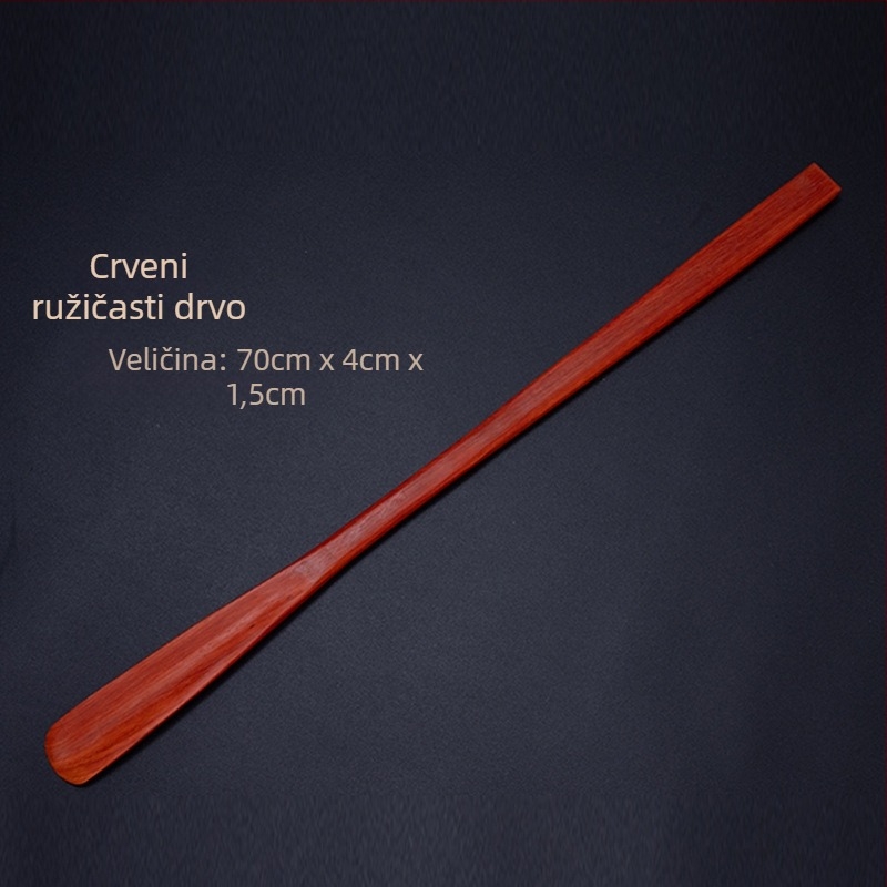 Shoehorn od mahagonija - suvremeni minimalistički stil, drveni materijal, brend Condensed flower
