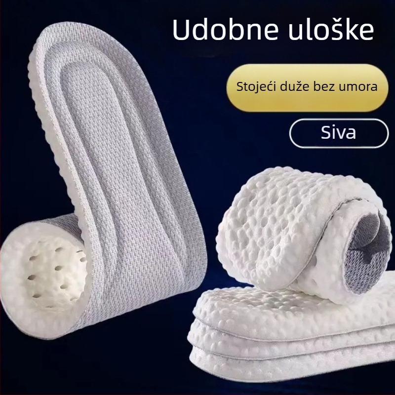 Foot Clean ulošci za sportske cipele s memorijskom funkcijom, pune uloške, anti miris, upijanje znoja, prozračnost