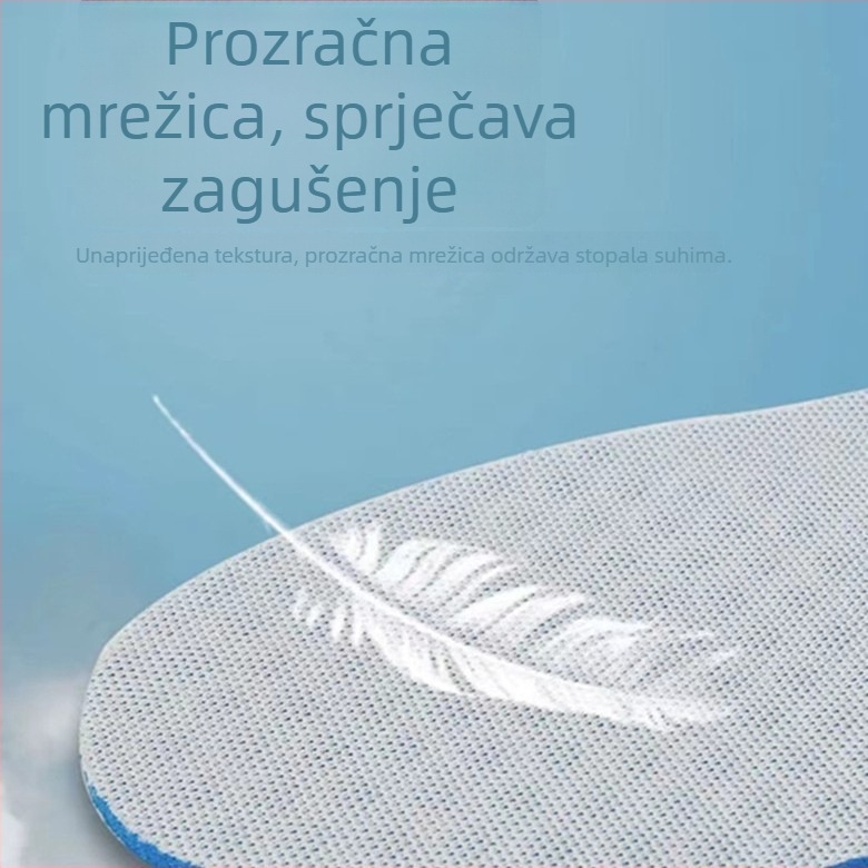 Unisex mrežaste uloške za cipele s visokom elastičnošću, protiv mirisa, apsorpcija znoja i ublažavanje udaraca