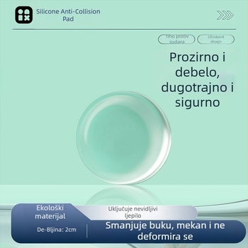 Silikonske anti-klizne buffer čestice za vrata ormara i WC – samoljepljive, protiv sudara i smanjenje buke, Yixing branda