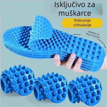 Masažna uloška za cipele s akupresurnim točkama, model B15, puna uloška, unisex