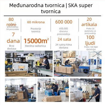 Peva protuklizna traka za kupaonicu s dijamantnim i vodnim valovitim uzorkom lychee; materijal: Peva guma; debljina: 0.8–1.3 mm; temperaturni otpor: -10 do 70 °C