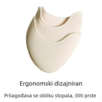 Senlange 021-1 Zaštitnici prstiju za baletne i plesne cipele | Memorijski uložak, kompatibilan s tenisicama, kožnim cipelama, čizmama, casual i radnim cipelama | Dnevni stil, sve sezone, prilagodljivo