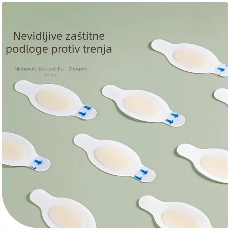 Nevidljive zaštitne naljepnice za petu – zaštita od trošenja cipama; pogodne za tenisice, kožne cipele, čizme; sve sezone