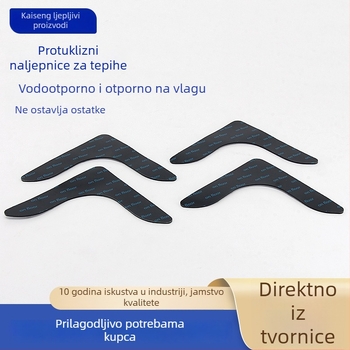 L-oblik protuklizne podložice, samoljepljive, za namještaj i kućanske uređaje, PU+ljepilo
