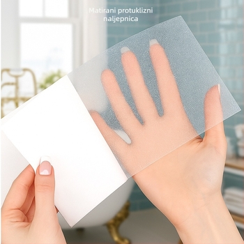 Prozirna samoljepiva popravna zakrpa za napuhljive proizvode, EVA baza, debljina 0,7 mm, ljepilo osjetljivo na pritisak, temperaturna otpornost 10–40°C