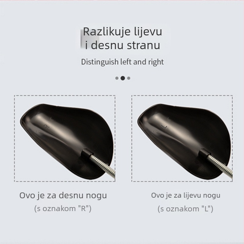 Prilagodljiv proširivač cipama i zaštitni štit za njegu – protiv nabiranja, prevencija deformacije; pogodan za tenisice, kožne cipele i čizme; za sve sezone