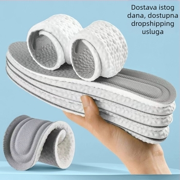 PU sportska uložak, unisex, cijeli uložak, apsorpcija šokova, upijanje znoja, anti miris, prozračan