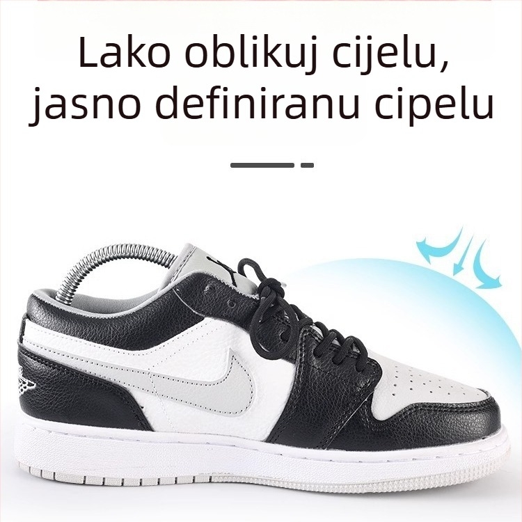 Unisex proširivač obuće i drvo za cipele — sprječava deformacije i naboranje; pogodan za tenisice, kožne cipele, čizme, casual i radne cipele (opušten stil), sve-sezonska upotreba