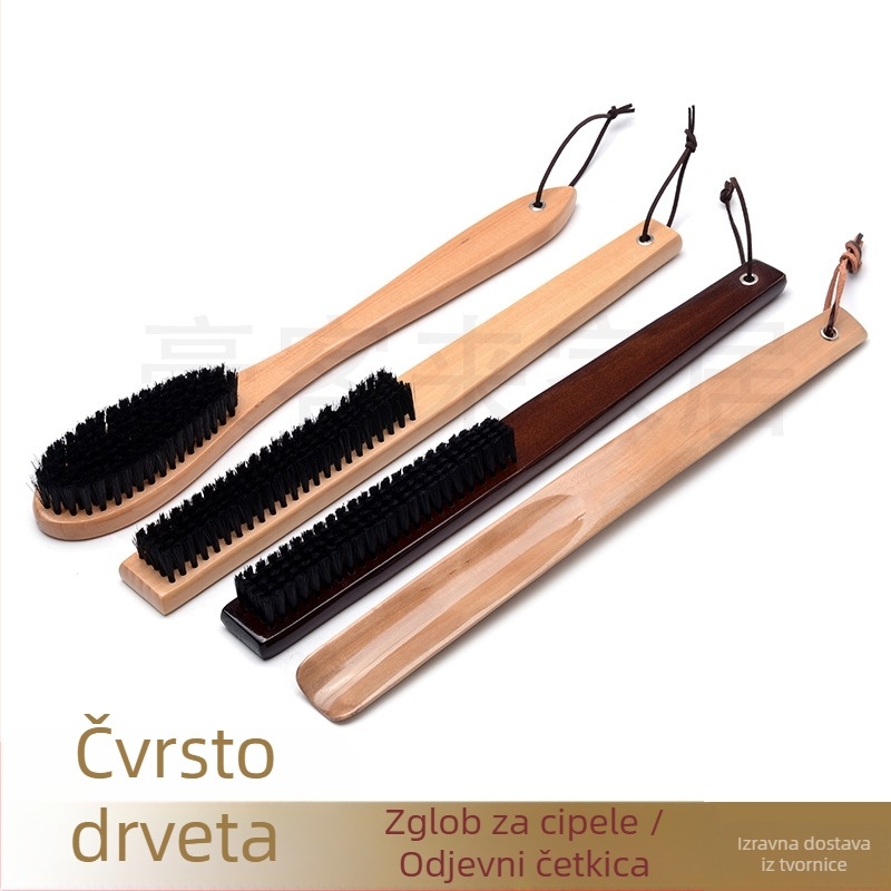 HF-SW679 Drveni set za obuće s dugom drškom i drvena četka za odjeću, Hua Feng, svih godišnjih doba, dnevni stil