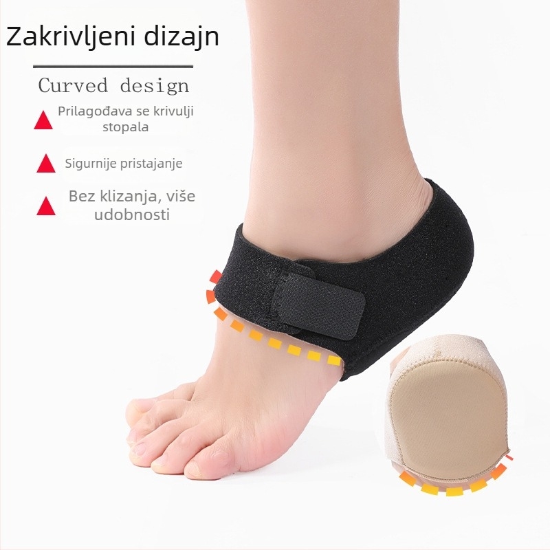 Ortopedska uložak za petu s gel zaštitom, s tiskanim uzorkom, model 003, kod proizvoda: heel cushion 003