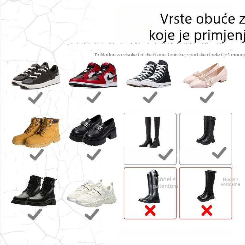 Univerzalni razšivač cipela za visoke i niske čizme, podesiva duljina i širina, model 985, pogodan za platnene cipele