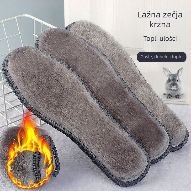 Xinyangdao zimski ulošci za obuću - pliš, sintetička krzna, unisex, topli, anti-odor, prozračni