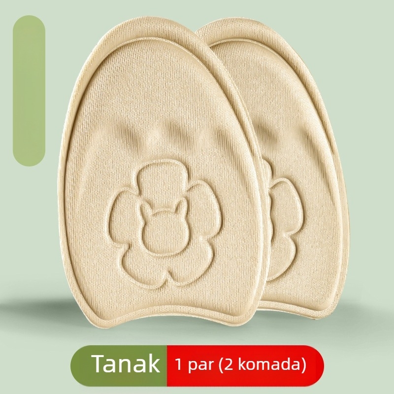 Footprint Tribe ulošak, pola veličina prednjeg dijela stopala, pletena tkanina + visoko elastična spužva, unisex, kompatibilno s tenisicama, kožnim cipelama i čizmama, protiv bolova, udobnost
