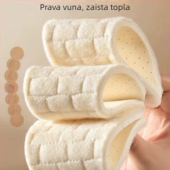 Vuneni ulošci za cipele, unisex, za sve sezone, kompatibilni s različitim vrstama obuće