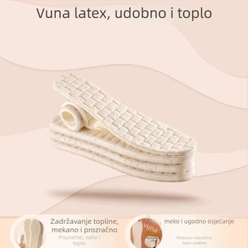 Vuneni ulošci za cipele, unisex, za sve sezone, kompatibilni s različitim vrstama obuće