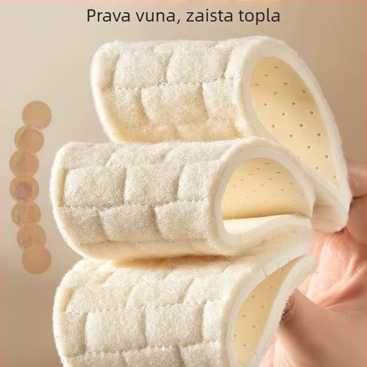 Vuneni ulošci za cipele, unisex, za sve sezone, kompatibilni s različitim vrstama obuće