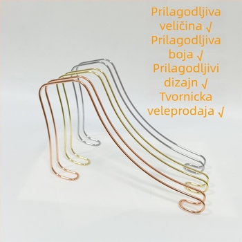 Metalni elastični proširivač cipela, zakrivljen dizajn, pogodan za čizme, sandale i radnu obuću, stalak za izlaganje visokih potpetica