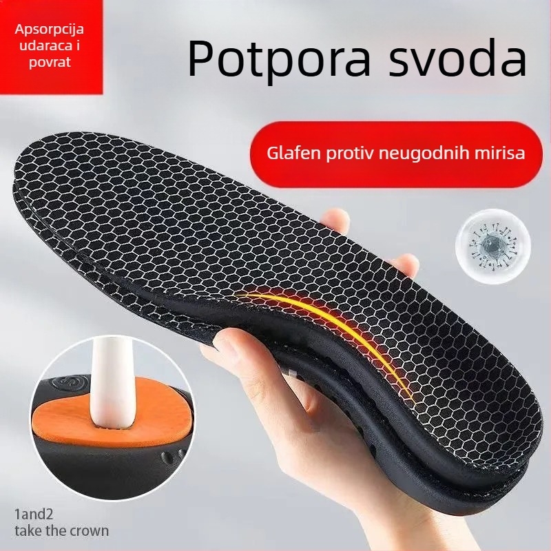 Grafen potporni ulošci za luk, EVA ortopedski ulošci, prozračnost i upijanje znoja, visoko elastično ublažavanje udara