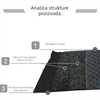 Uložak za obuću s aktivnim ugljem za casual cipele, cijeli uložak, model 6206, za odrasle, unisex, ljeto, proljeće i jesen