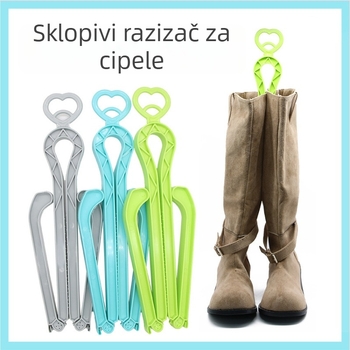 Klip za pohranu čizama sa srcolnim dizajnom – ručno prilagodljiv, sklopivi uz unutarnju potporu, protiv nabiranja i kolapsa | Model Love, Šifra Xd0032-foldable