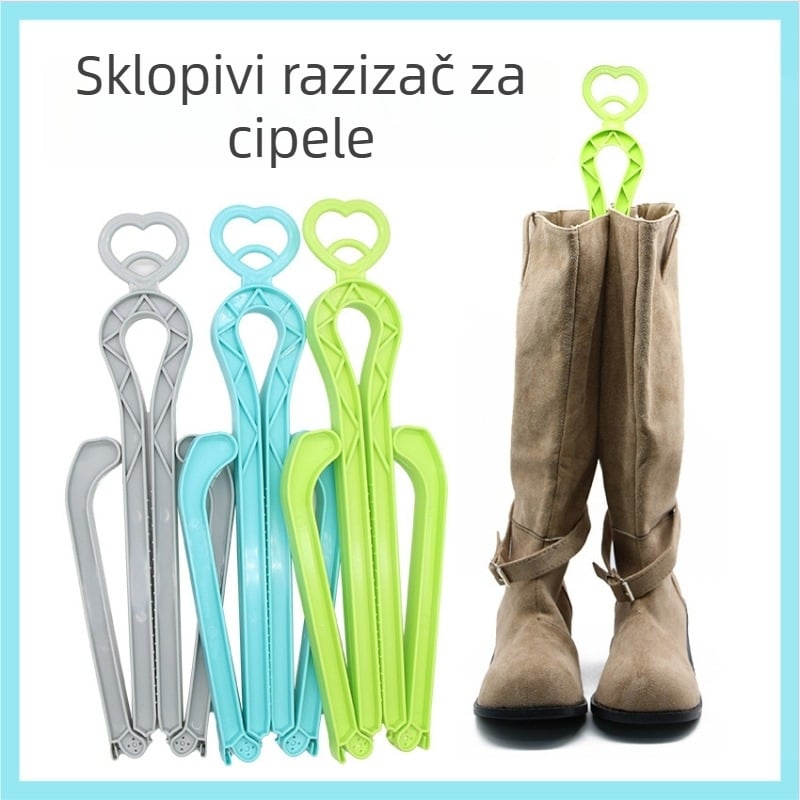 Klip za pohranu čizama sa srcolnim dizajnom – ručno prilagodljiv, sklopivi uz unutarnju potporu, protiv nabiranja i kolapsa | Model Love, Šifra Xd0032-foldable