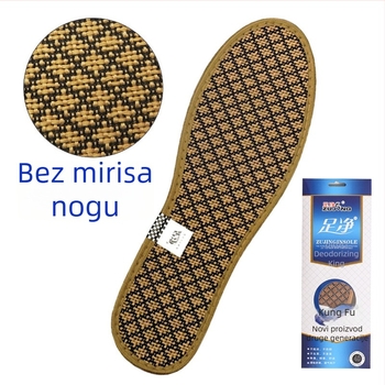 Uložci za cipele – pamuk, dezodorirajući, cijeli uložak, model 6619, ljeto/proljeće/jesen