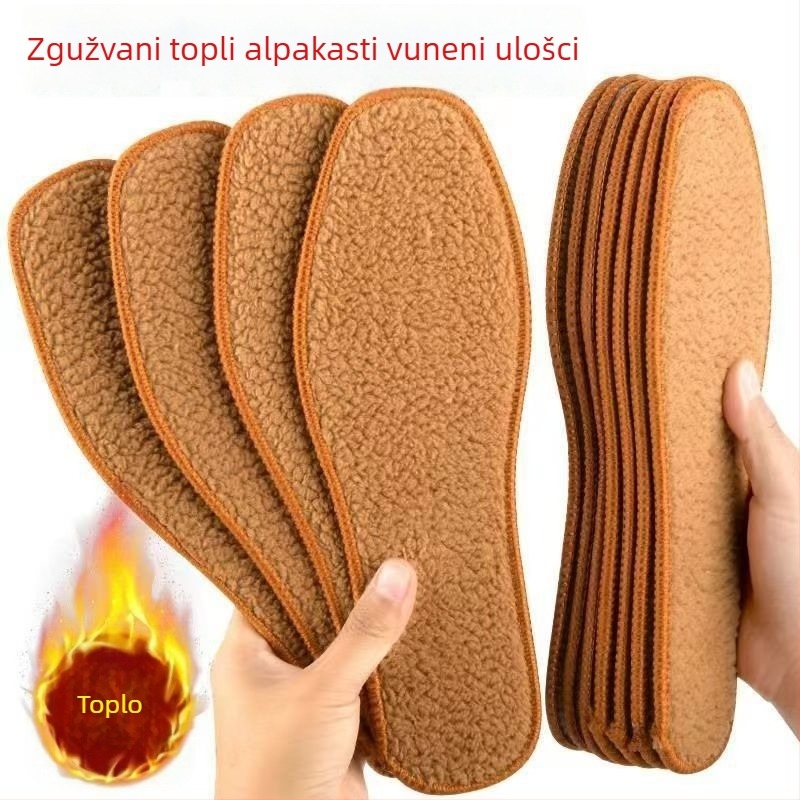Zimske uloške od umjetnog krzna, cijeli ulošak, topli i prozračni, otporni na miris, unisex, model 028