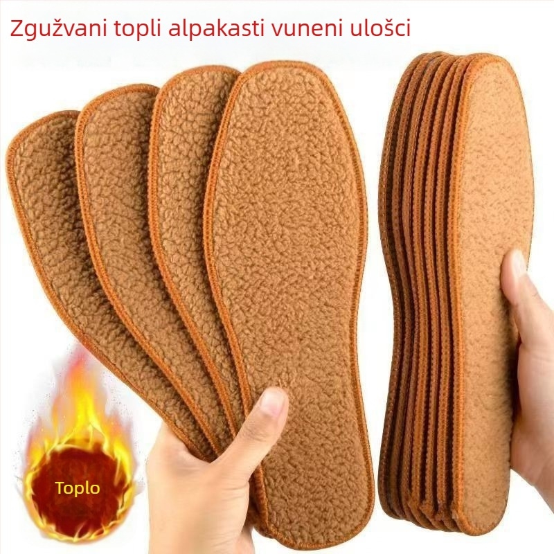 Zimske uloške od umjetnog krzna, cijeli ulošak, topli i prozračni, otporni na miris, unisex, model 028