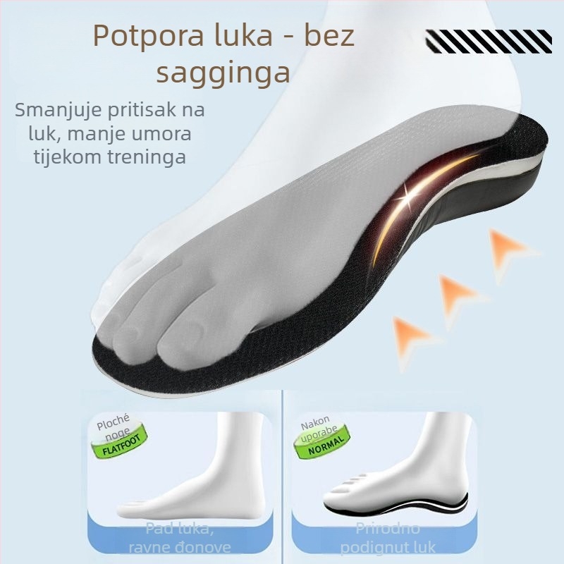 Uložci za ispravljanje pločeg stopala za odrasle, X-oblik noge, ortopedski ulošci, potpora luka, EVA, unisex
