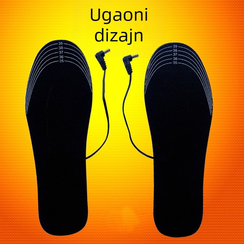 Jiabei USB grijaća uložak za papuče/kućnu obuću – gornji materijal EVA polyester, USB napajanje, unisex