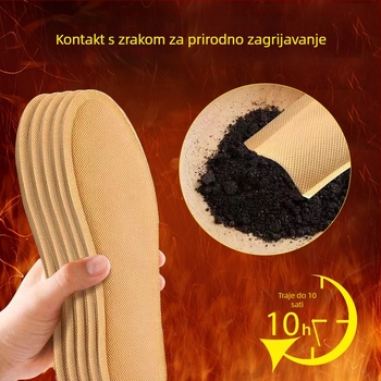 Samovruće uloške za muškarce i žene, 3D dizajn grijanja za tabane