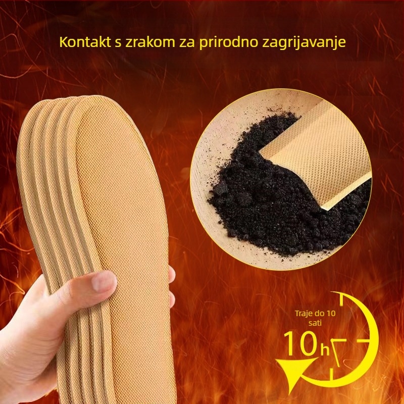Samovruće uloške za muškarce i žene, 3D dizajn grijanja za tabane