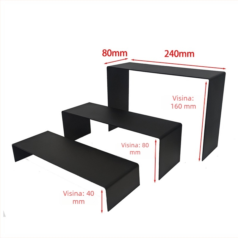 Stalak za cipele od nehrđajućeg čelika – polic za izlaganje, premium kvaliteta, autorizirane privatne marke, ljeto 2020