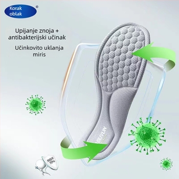 Buyun deodorantne ulošci od lana, upijaju znoj, prozračni, model 2219, univerzalno za casual, tople, platnate i radne cipele, unisex