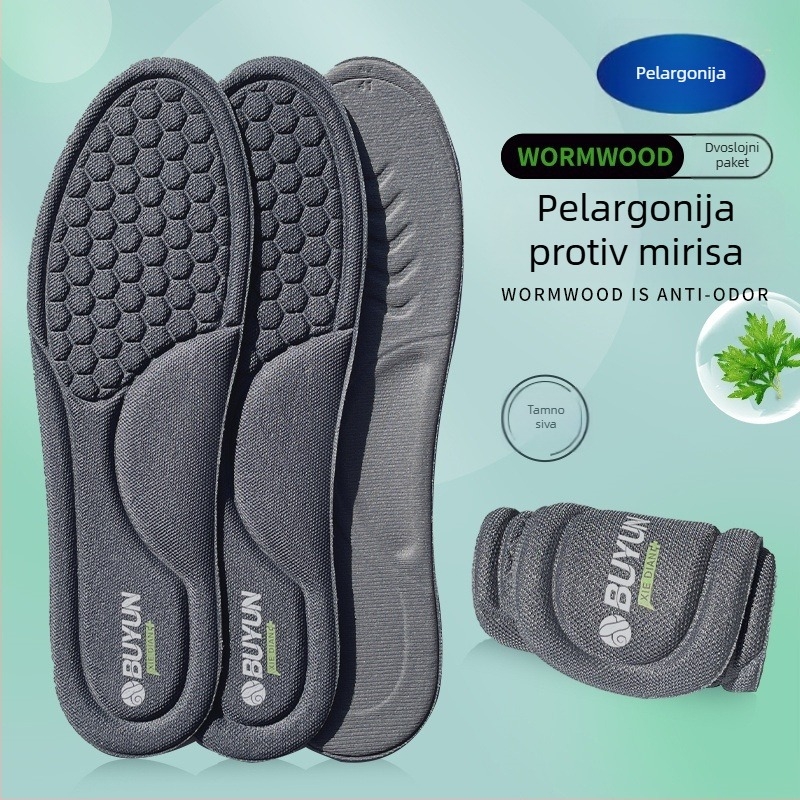 Buyun deodorantne ulošci od lana, upijaju znoj, prozračni, model 2219, univerzalno za casual, tople, platnate i radne cipele, unisex